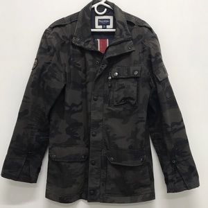 Triumph camo motorcycle jacket size 50 60